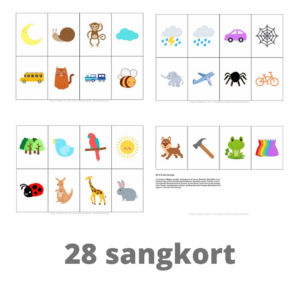 Sangkort – 28 styk (pdf)