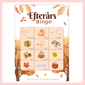 Efterårsbingo (PDF)