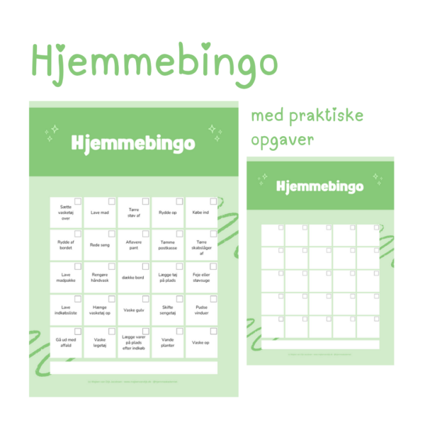 Hjemmebingo praktiske opgaver (PDF)