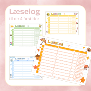 Læselog til de 4 årstider (PDF)